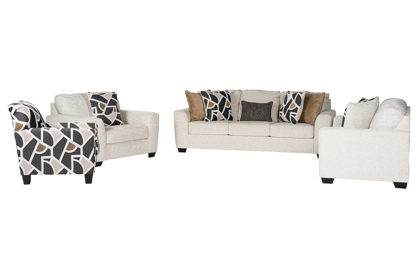 Cortelune Sofa set (3+2+1+Accent chair)