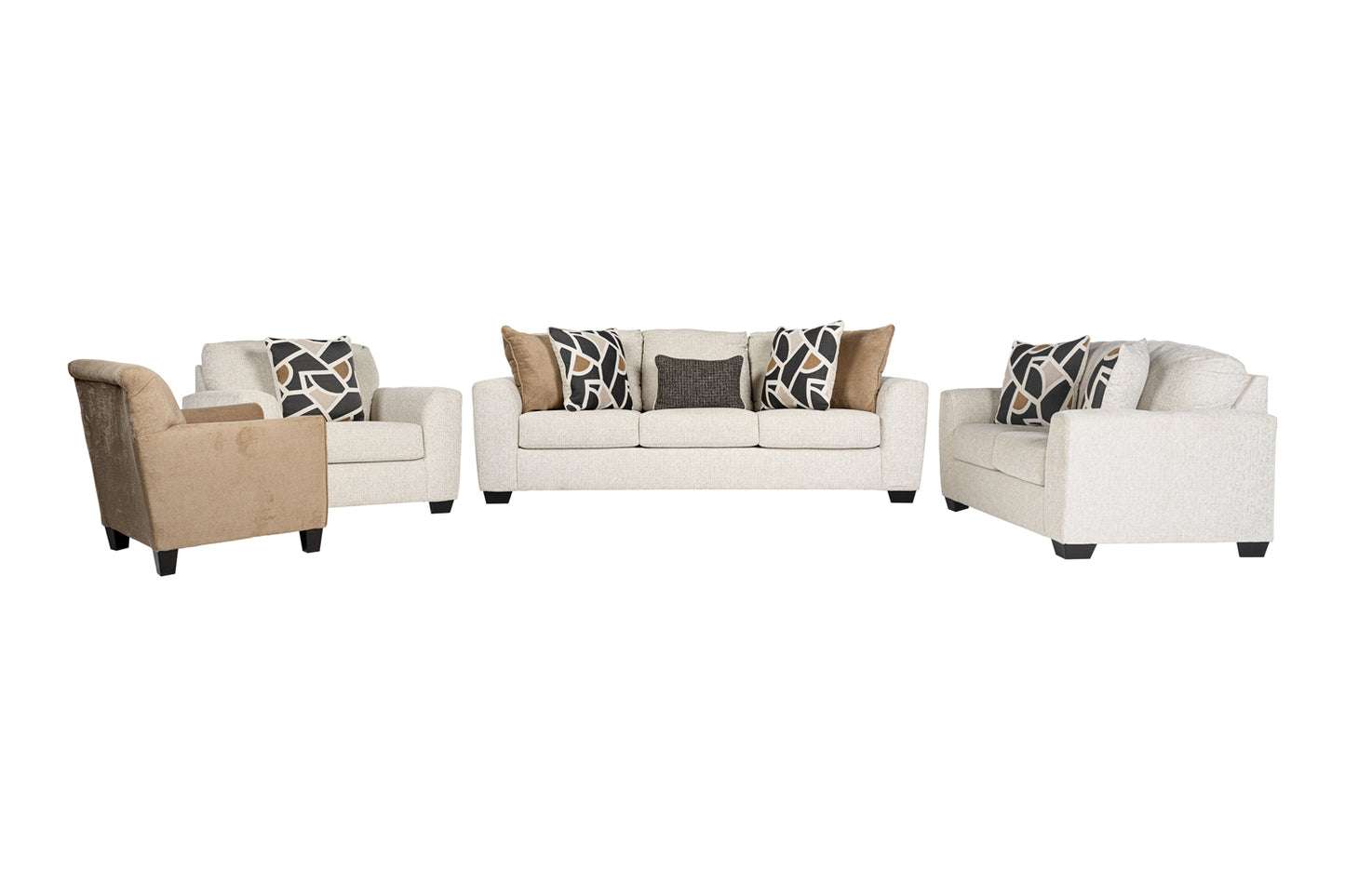 Cortelune Sofa (3+2+1) + Accent Chair