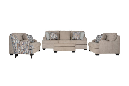 Branwyn Sofa set (3+2+2+Accent chair)