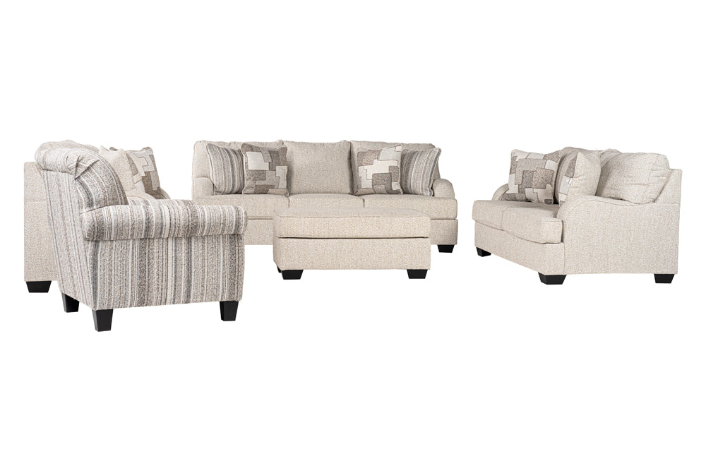 Corlan Sofa set (3+2+2+ottoman)