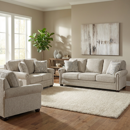 SoftTouch Sofa Set (3+2+1)
