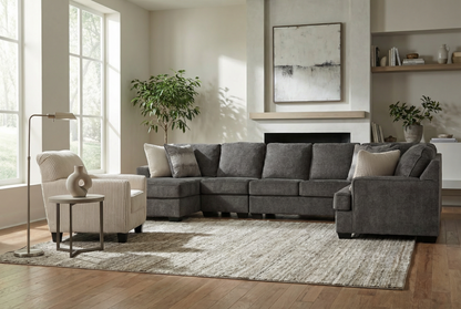 Teyla 5-piece Sectional Sofa Set + Accent Chair