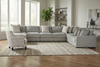 Zephen 5-piece Sectional Sofa Set + Accent Chair