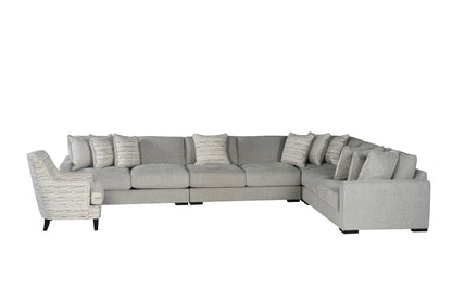 Zephen 4-piece Sectional Sofa Set + Accent Chair