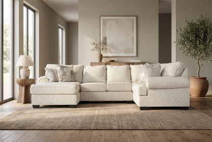 Veloura 4-piece Sectional Sofa Set