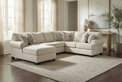 Veloura 4-piece Sectional Sofa Set