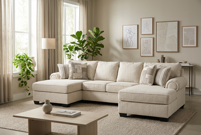 Veloura 4-piece Sectional Sofa Set