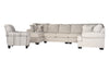 Veloura 5-piece Sectional Sofa Set + Accent Chair