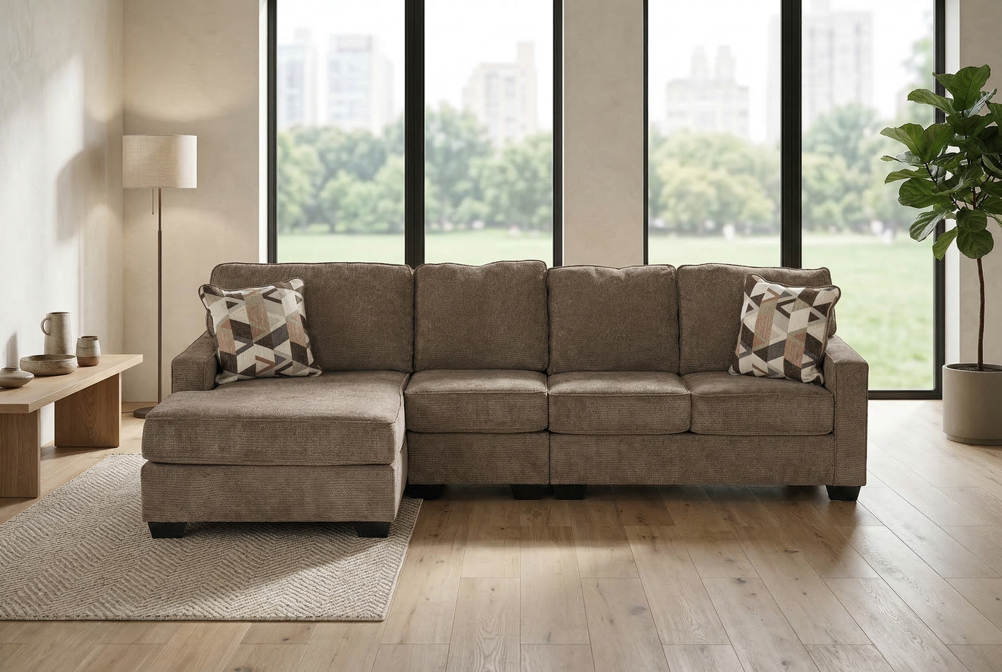 Savoy Luxe 2-piece Sectional Sofa Set