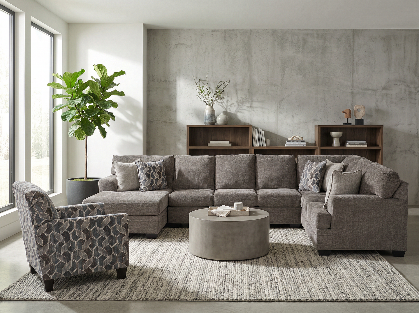 Avellin 6-piece Sectional Sofa Set