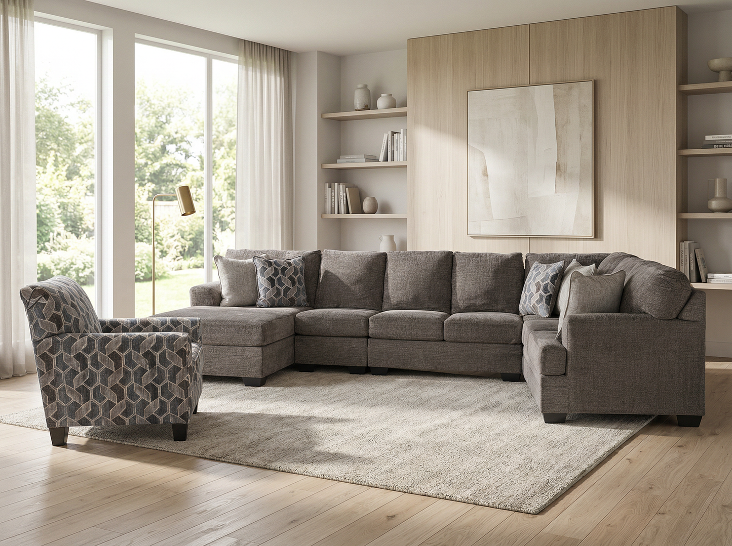 Avellin 6-piece Sectional Sofa Set