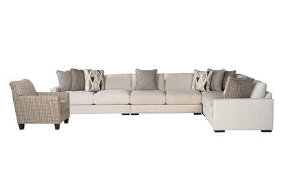 Brivelle 4-piece Sectional Sofa Set + Accent Chair