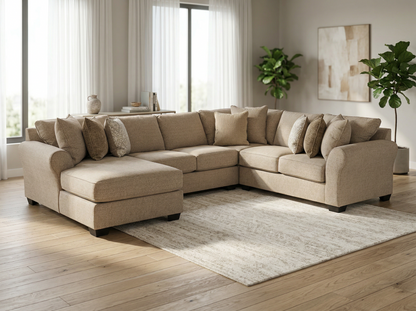 Valentina 4-piece Sectional Sofa Set