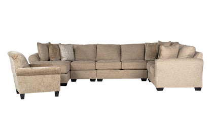 Valentina 5-piece Sectional Sofa Set + Accent Chair