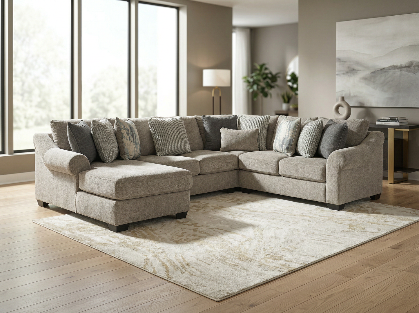 Aurelis 4-piece Sectional Sofa Set