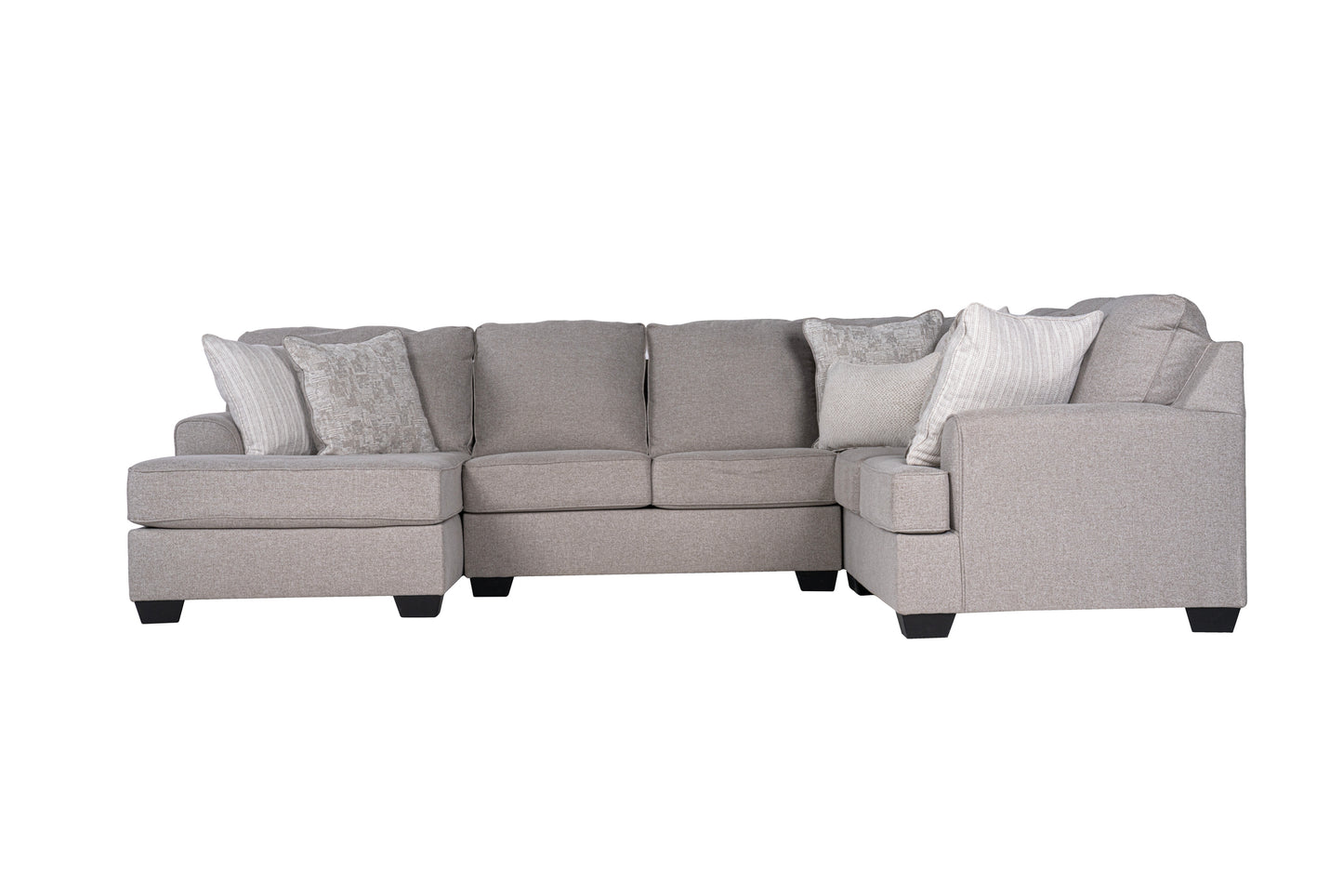 King Cushion 4-piece Sectional Sofa Set
