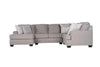 King Cushion 4-piece Sectional Sofa Set