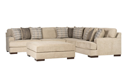 Zyraen 3-piece Sectional Sofa Set + Ottoman