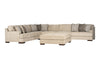 Zyraen 4-piece Sectional Sofa Set + Ottoman