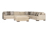 Zyraen 4-piece Sectional Sofa Set + Ottoman