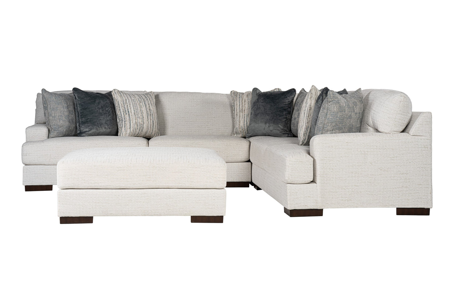 Ormira 3-piece Sectional Sofa Set + Ottoman