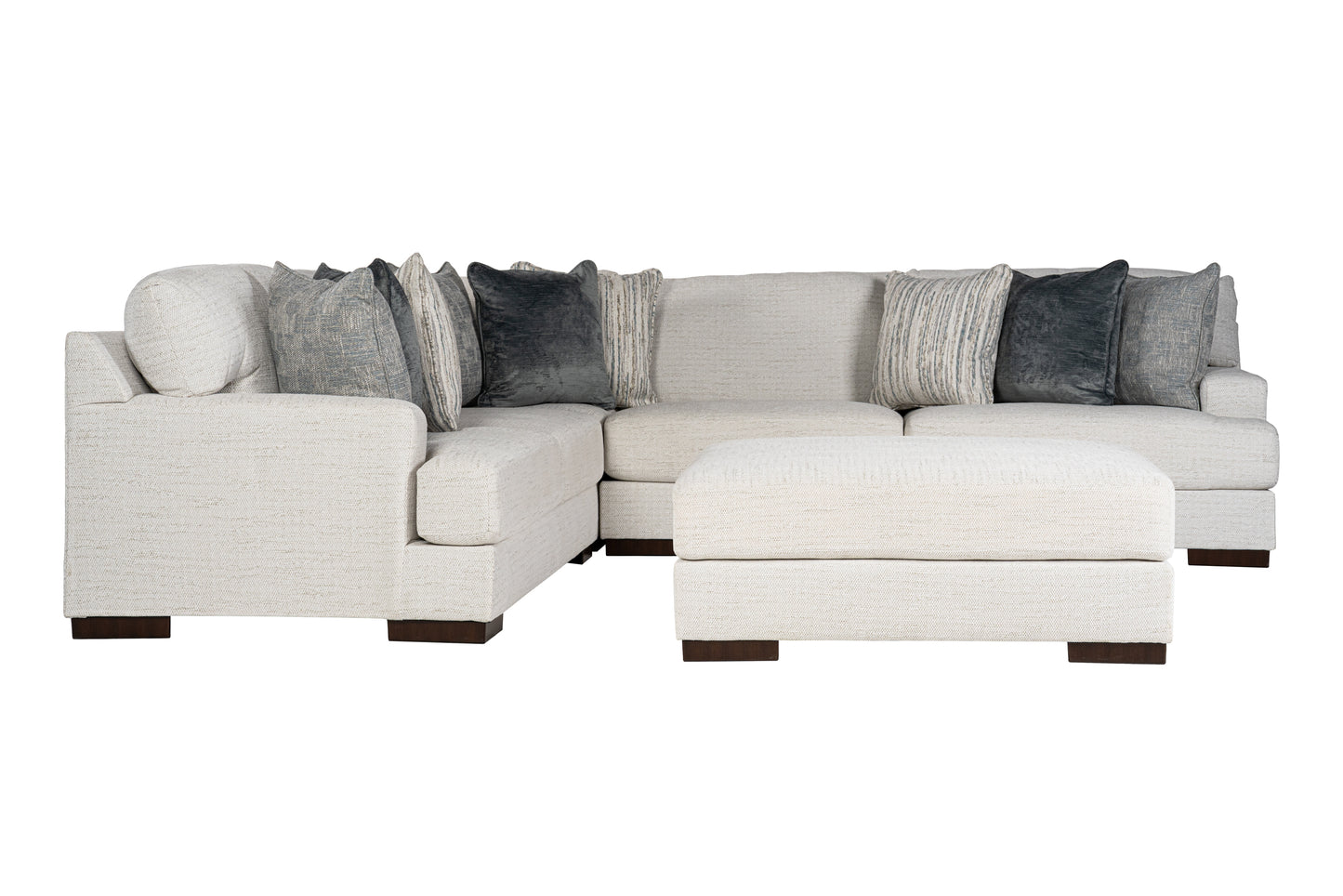 Ormira 3-piece Sectional Sofa Set + Ottoman