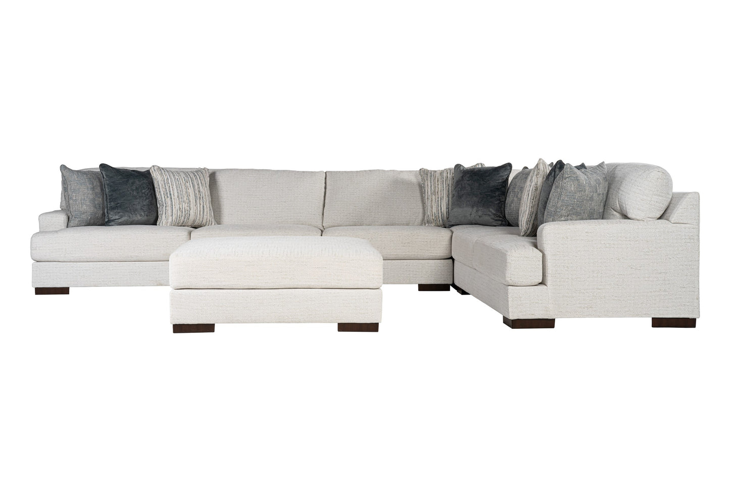 Ormira 4-piece Sectional Sofa Set + Ottoman