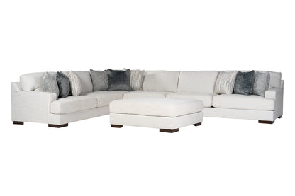 Ormira 4-piece Sectional Sofa Set + Ottoman