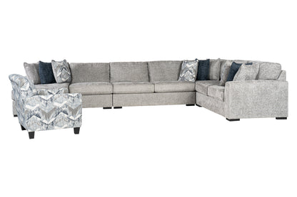 Juliette 5-piece Sectional Sofa Set + Accent Chair