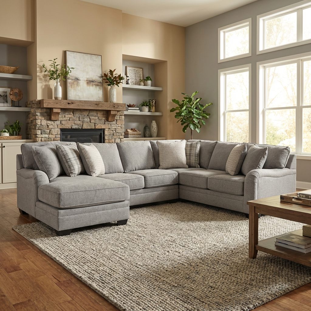 Lorien 4-piece Sectional Sofa Set