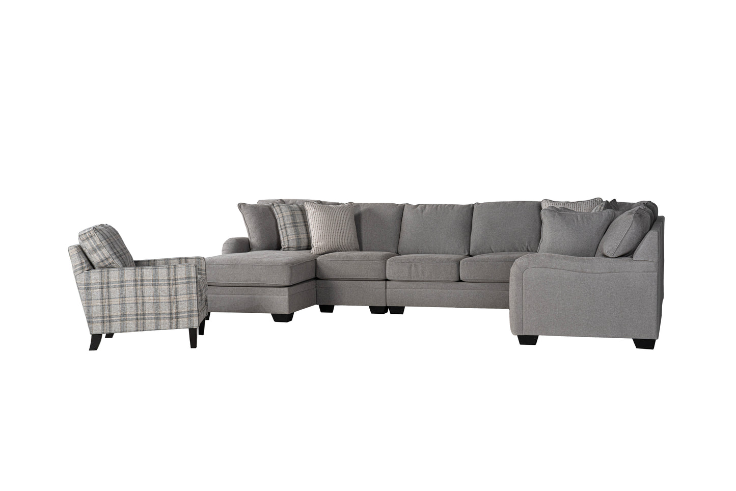 Lorien 5-piece Sectional Sofa Set + Accent Chair