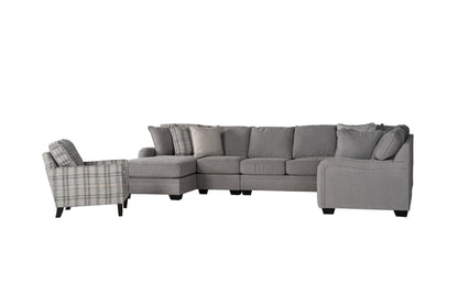Lorien 5-piece Sectional Sofa Set + Accent Chair