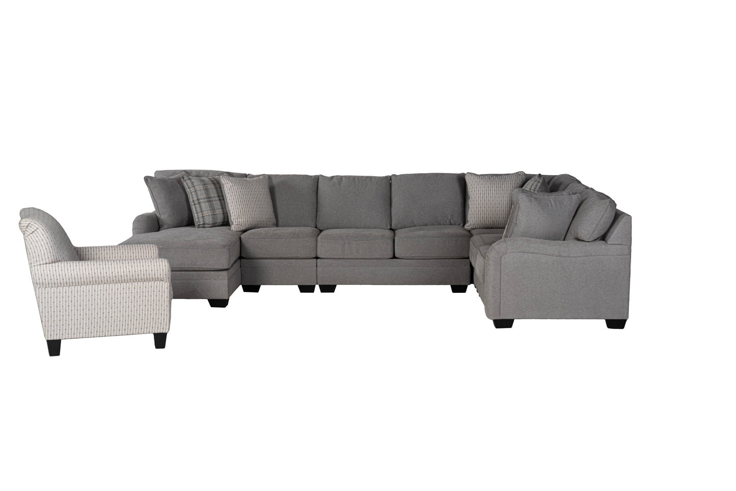Lorien 5-piece Sectional Sofa Set + Accent Chair
