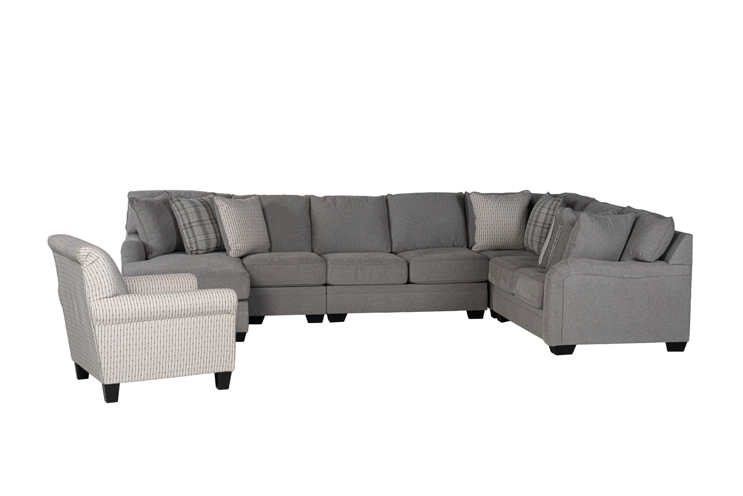 Lorien 5-piece Sectional Sofa Set + Accent Chair