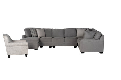 Lorien 5-piece Sectional Sofa Set + Accent Chair