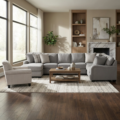 Lorien 5-piece Sectional Sofa Set + Accent Chair