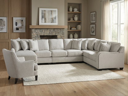 Rylix 5-piece Sectional Sofa Set + Accent Chair