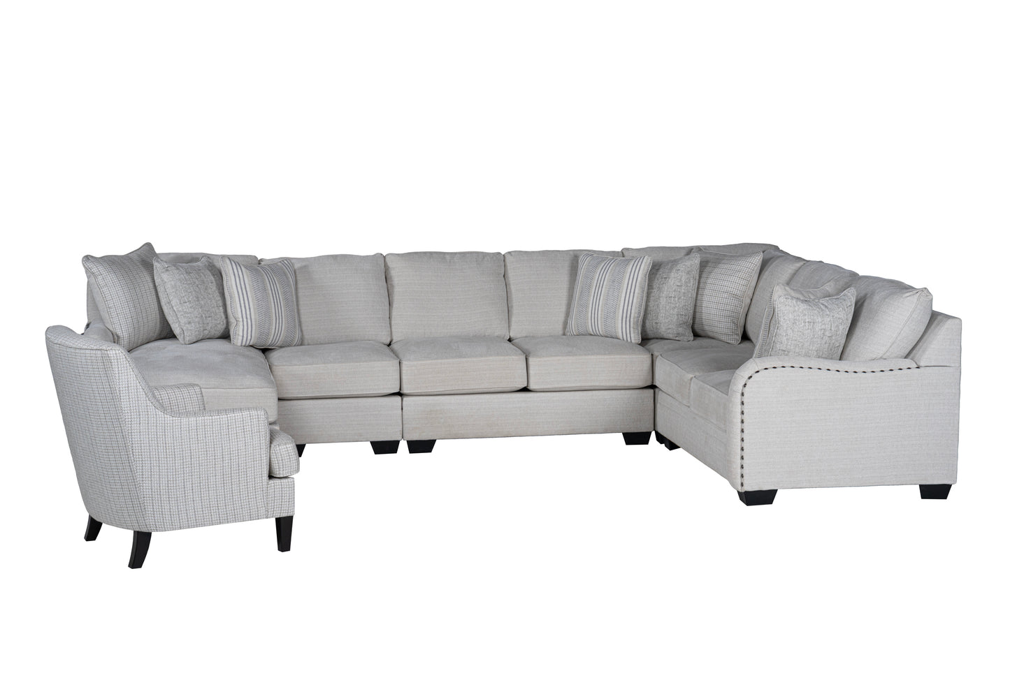 Rylix 5-piece Sectional Sofa Set + Accent Chair