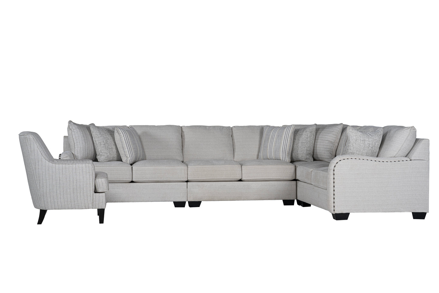 Rylix 4-piece Sectional Sofa Set + Accent Chair