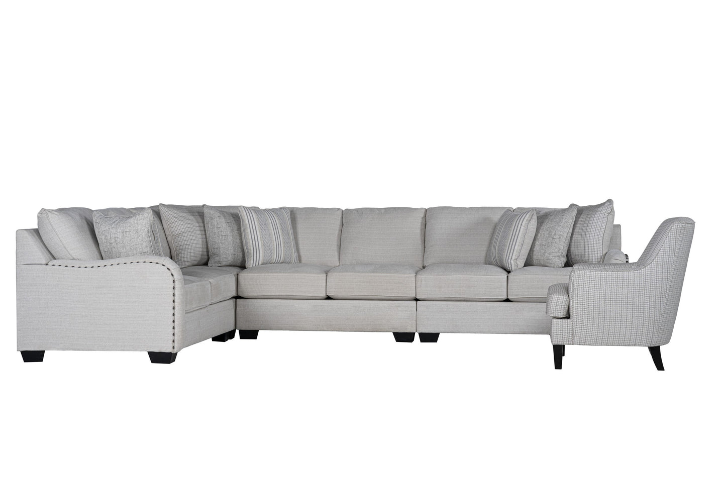 Rylix 4-piece Sectional Sofa Set + Accent Chair