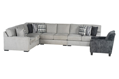 Beaumont 4-piece Sectional Sofa Set + Accent Chair