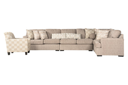 Lawson 4-piece Sectional Sofa Set + Accent Chair