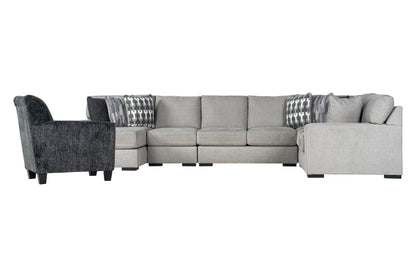 Beaumont 5-piece Sectional Sofa Set + Accent Chair