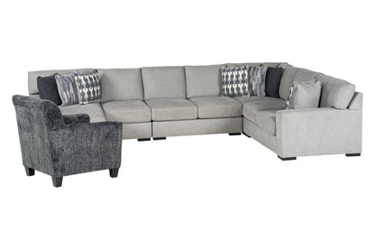 Beaumont 5-piece Sectional Sofa Set + Accent Chair