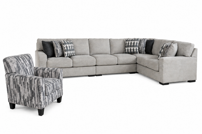 Beaumont 5-piece Sectional Sofa Set + Accent Chair