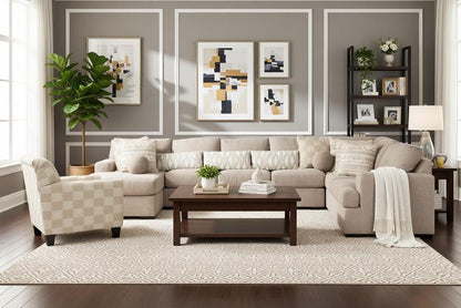 Lawson 5-piece Sectional Sofa Set + Accent Chair
