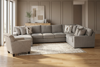 Nuvin 5-piece Sectional Sofa Set