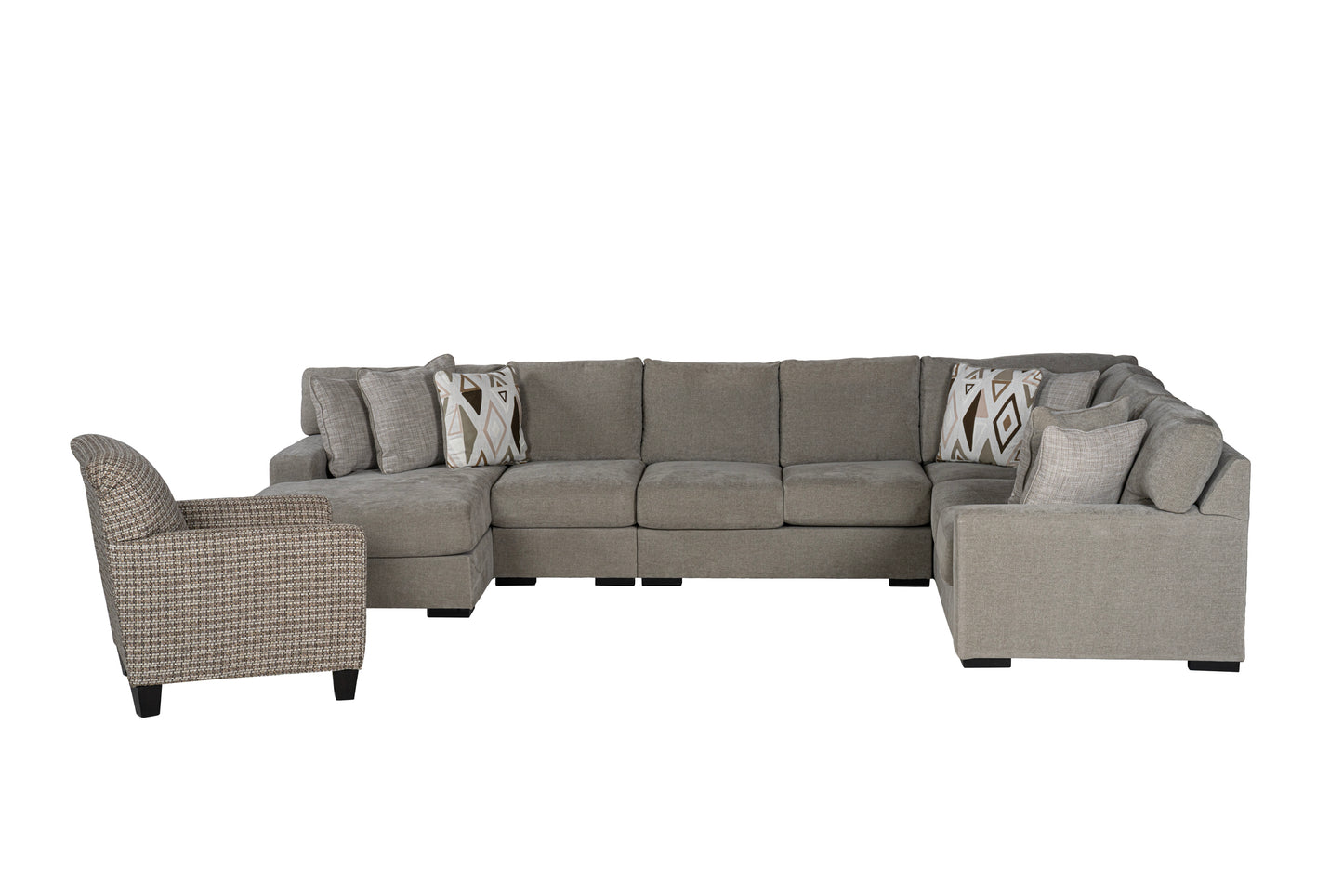 Nuvin 5-piece Sectional Sofa Set