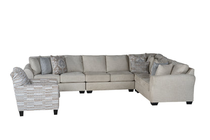 Windsor 4-piece Sectional Sofa Set + Accent Chair