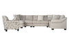 Opaline 5-piece Sectional Sofa Set + Accent Chair